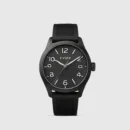 ساعة Evoir رجالية سوداء بأرقام واضحة | تصميم عصري أنيق
